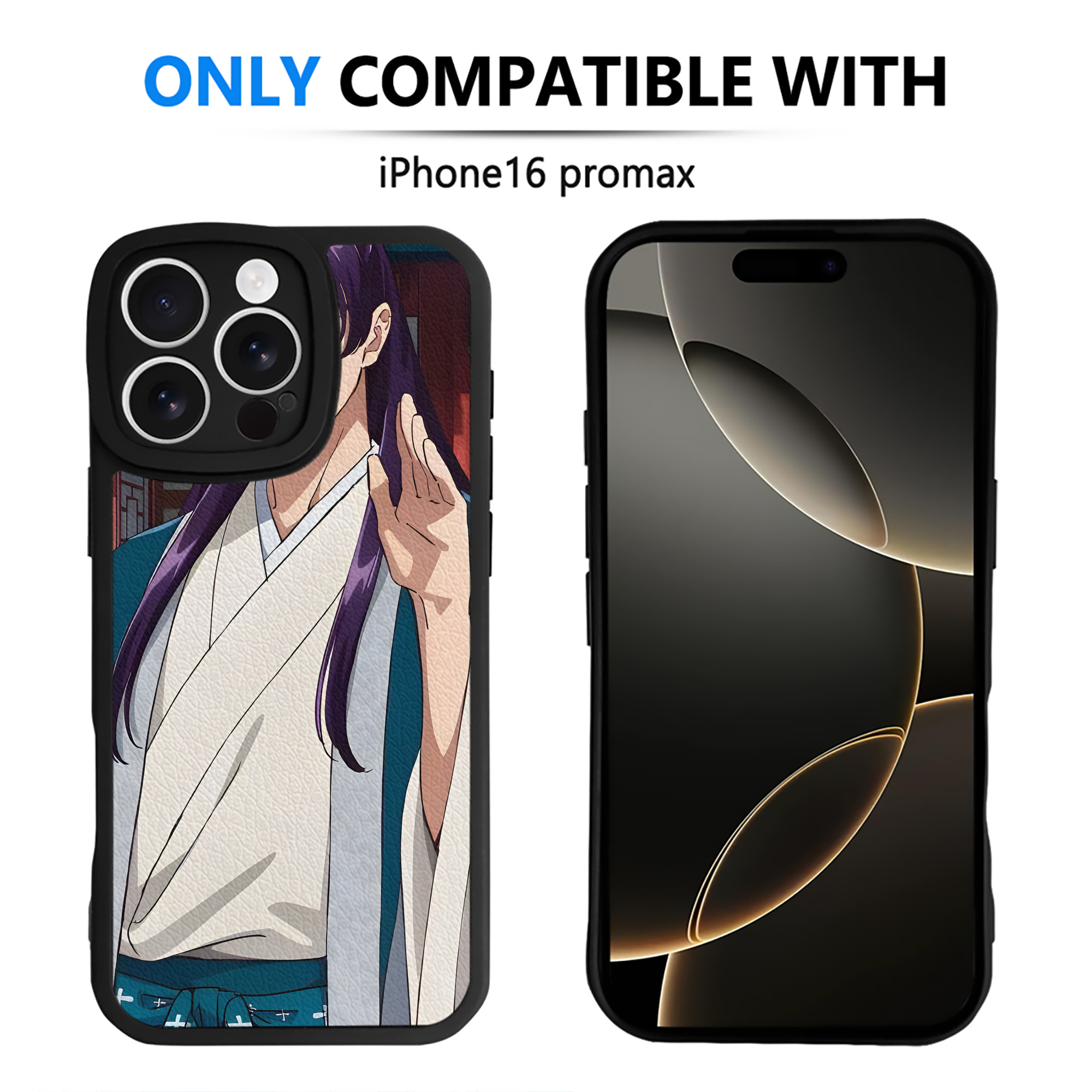 薬屋のひとりごと The Apothecary Diaries 【iPhone 16シリーズ対応】シリコンスマホケース（レザー調） 材質：シリコン